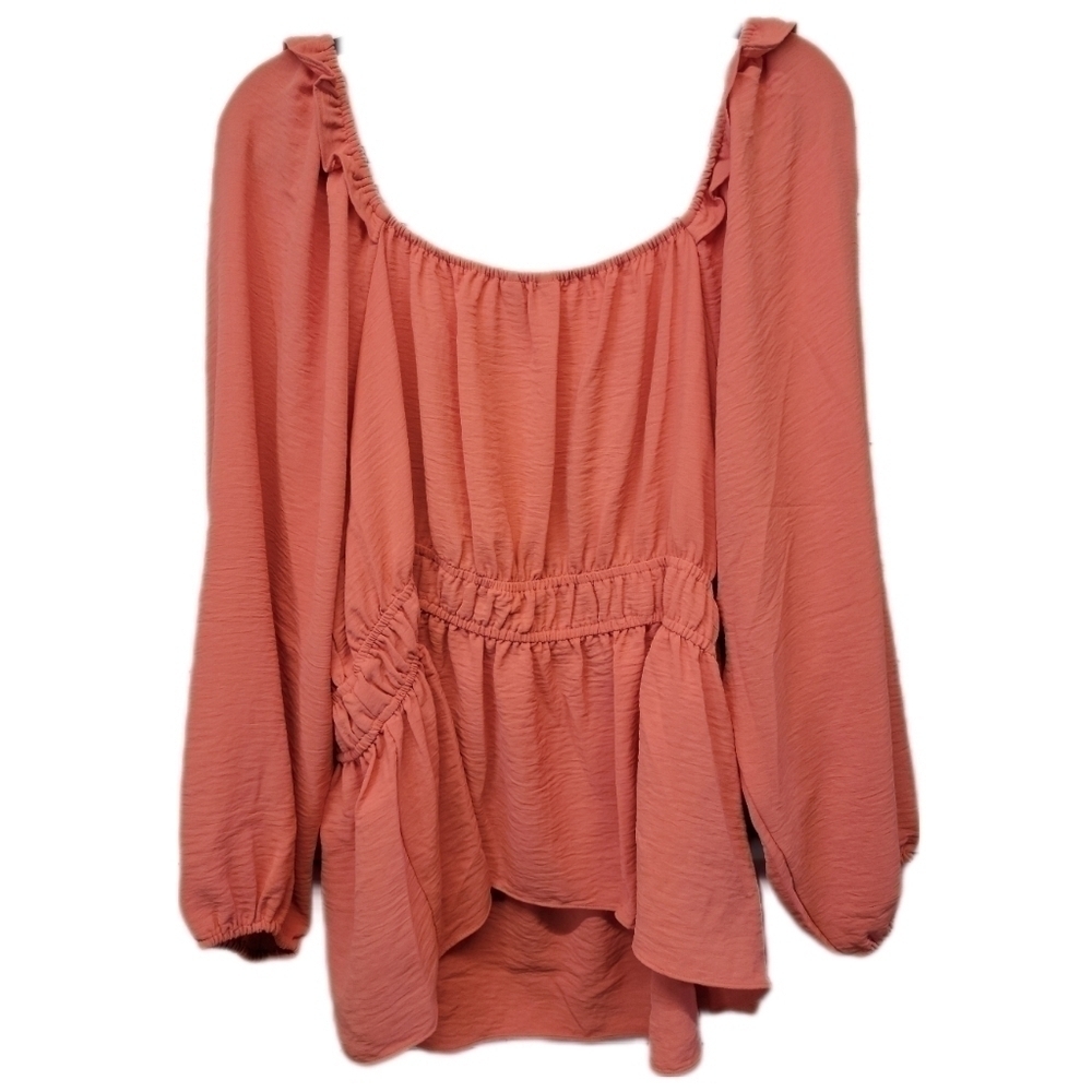 3X Nine West Peplum Blouse - Picture 3 of 7